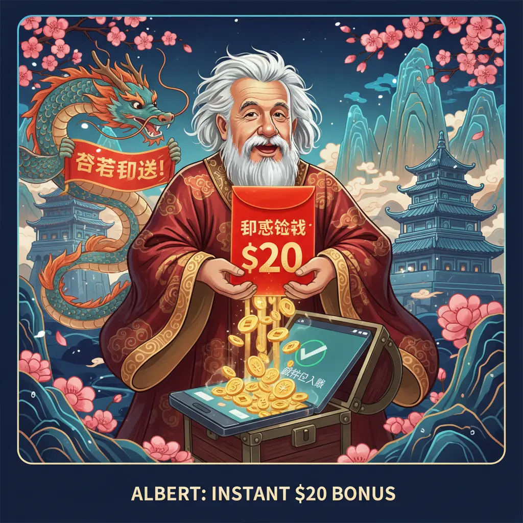 instant $20 sign up bonus - Albert