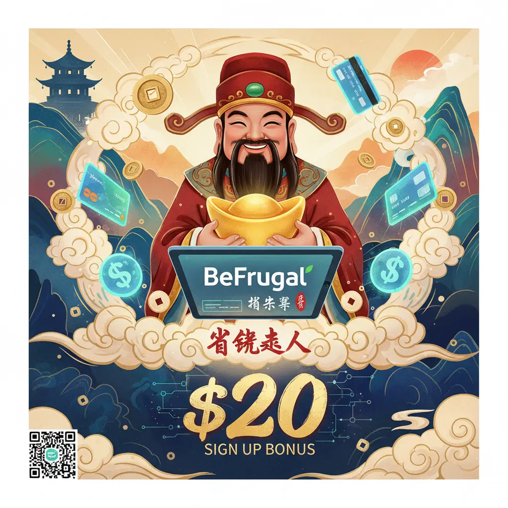 instant $20 sign up bonus - BeFrugal